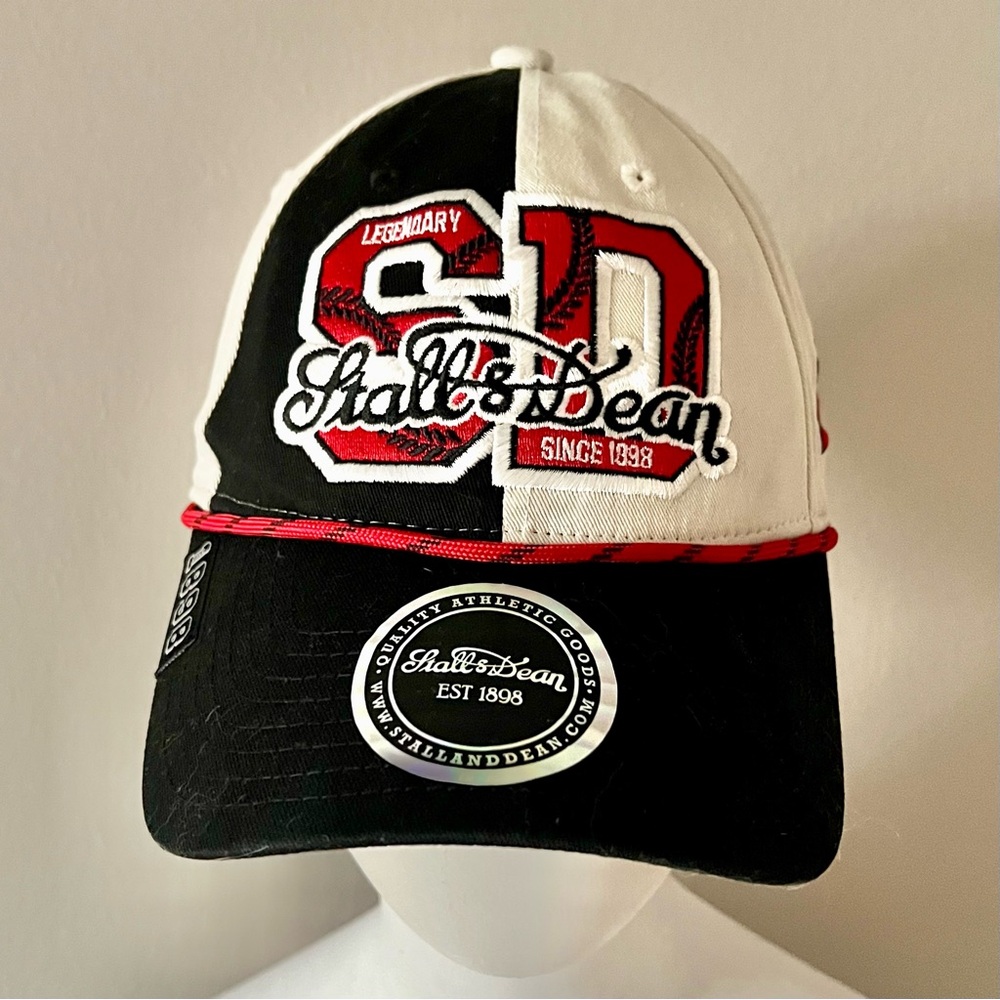 Stall & Dean Color Block 6 Panel Twill Hat Cap
